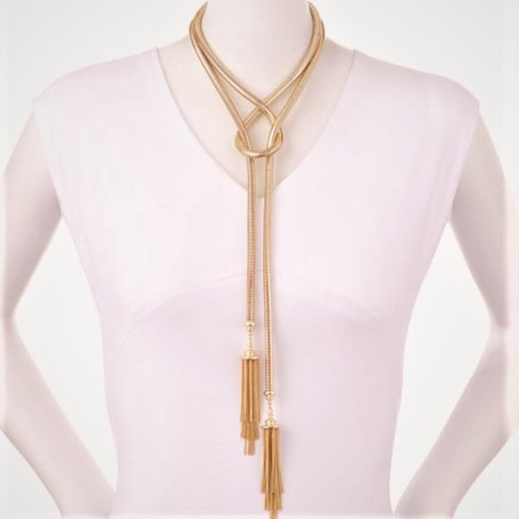 Kendra Scott McKayla Necklace in Rose Gold NEW - Picture 1 of 5